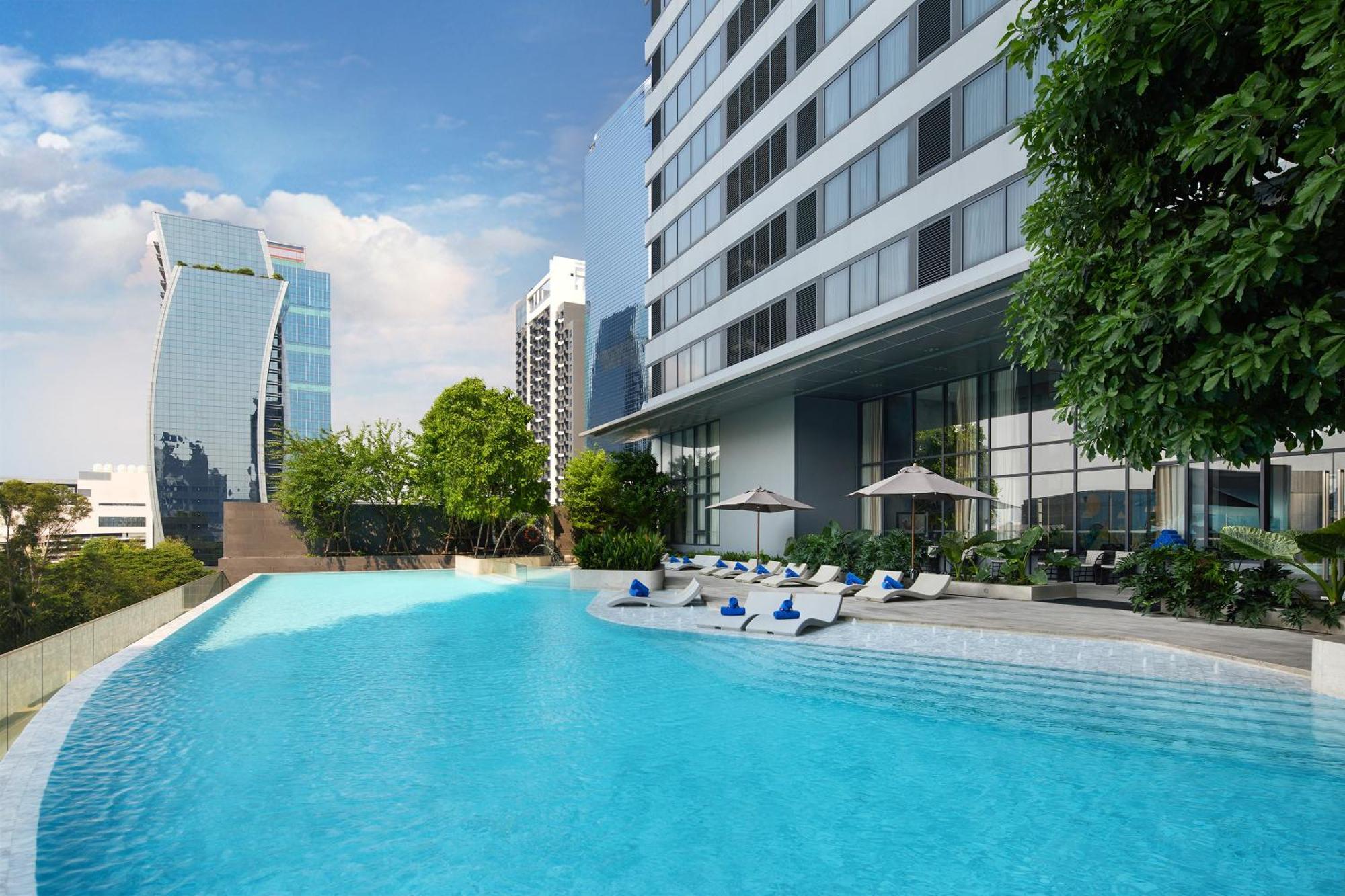 Somerset Rama 9 Bangkok Exteriör bild