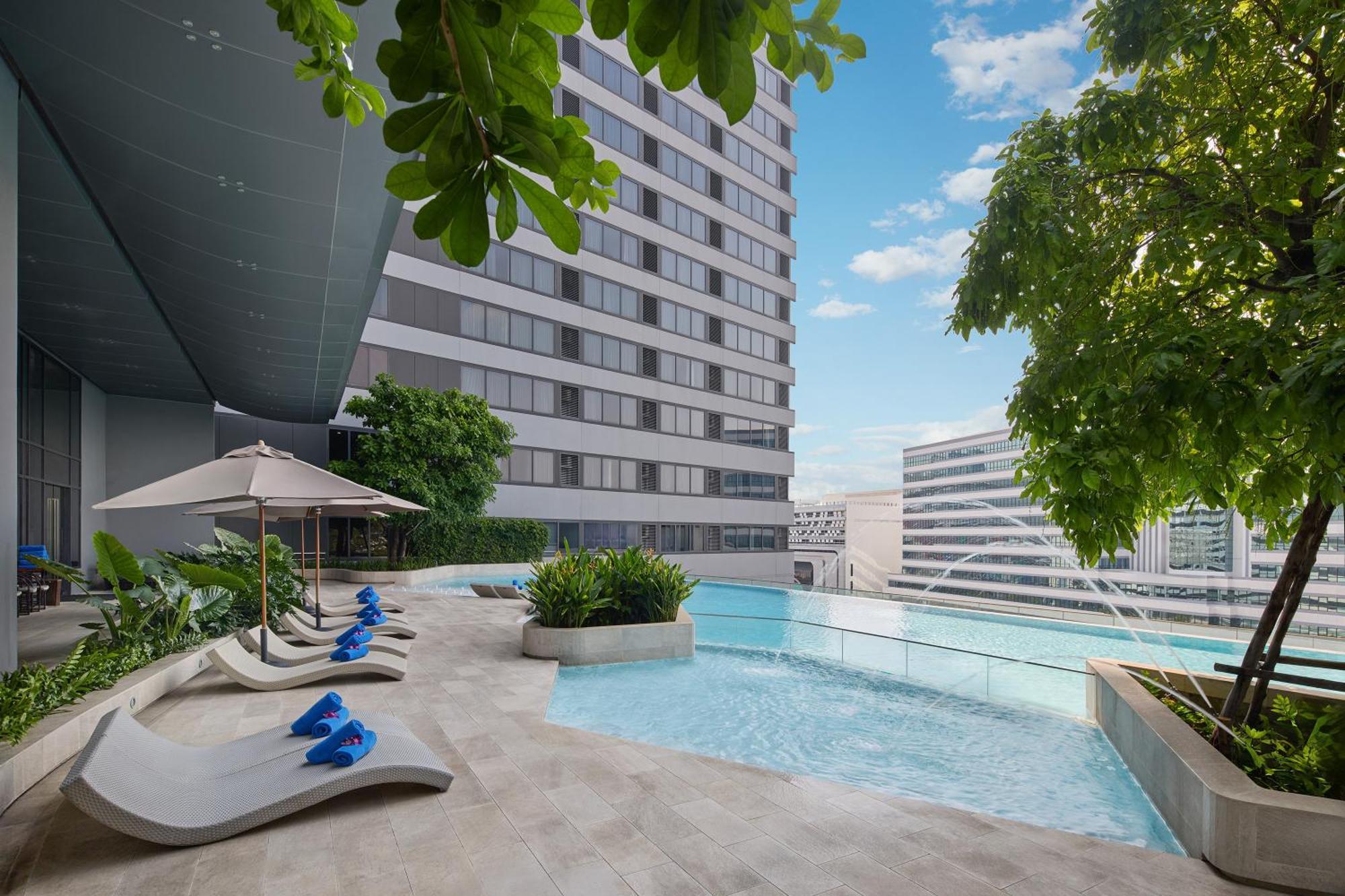 Somerset Rama 9 Bangkok Exteriör bild