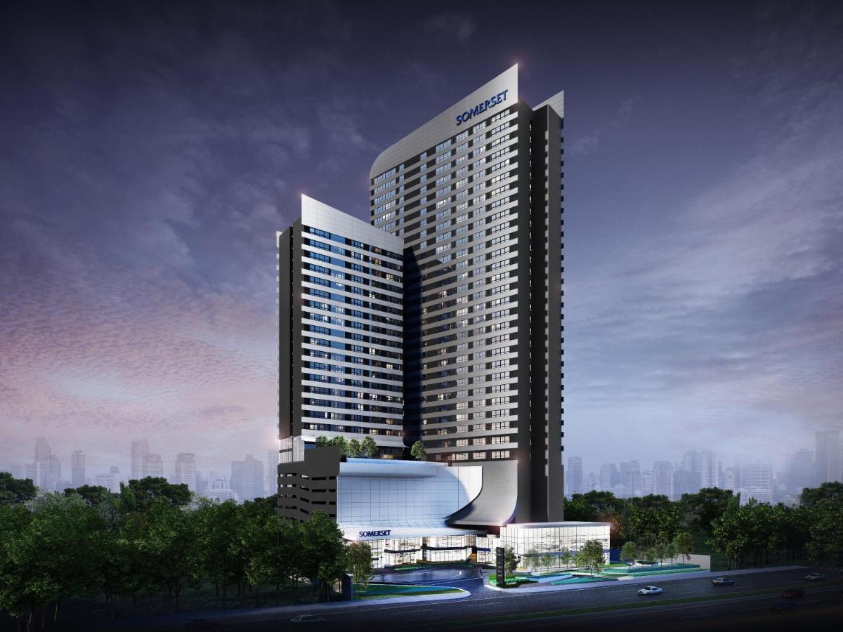 Somerset Rama 9 Bangkok Exteriör bild The hotel's exterior